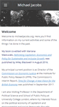 Mobile Screenshot of michaeljacobs.org