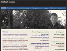 Tablet Screenshot of michaeljacobs.org